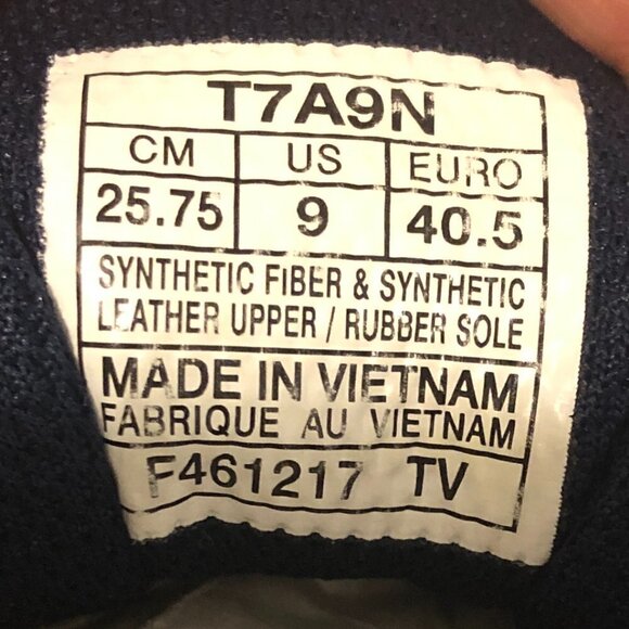 ASIC Sneaker Women's Size 9 Blue Frequent Trail Running Shoes With Box T7A9N - Picture 8 of 12